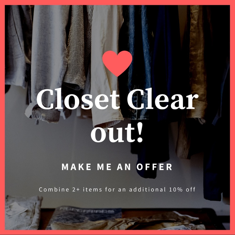 Closet Clear Out